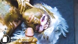 Scat girl scat smear