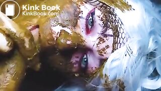 Scat girl scat smear