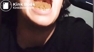 Sucking Shit straight from the source and swallowing