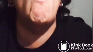 Sucking Shit straight from the source and swallowing