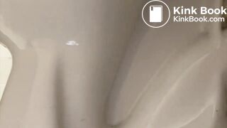 Lots of plops in the toilet