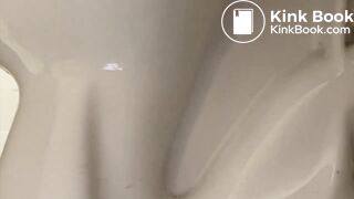 Lots of plops in the toilet