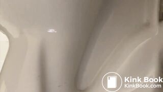 Lots of plops in the toilet