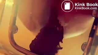 Authentic black caviar dark scat