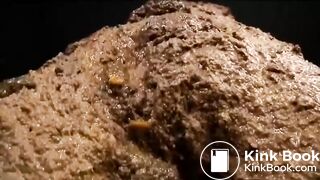 JAV Scat Bondage Covered in shit