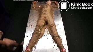 JAV Scat Bondage Covered in shit