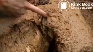 JAV Scat Bondage Covered in shit