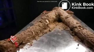 JAV Scat Bondage Covered in shit