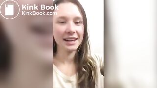 Hot Princess Shitting on Toilet