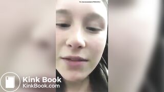 Hot Princess Shitting on Toilet