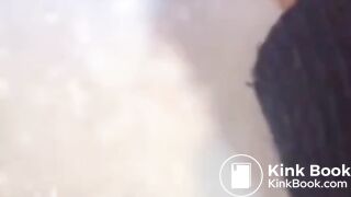 Korean tiktoker shows her shit
