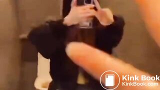 Korean tiktoker shows her shit