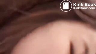 Korean tiktoker shows her shit