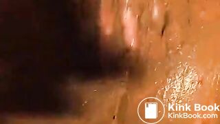 shitting then rubbing it all over