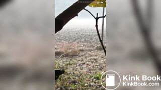 Outdoor desi pee gaand