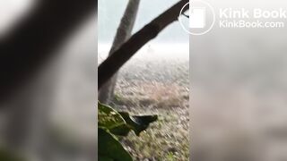 Outdoor desi pee gaand