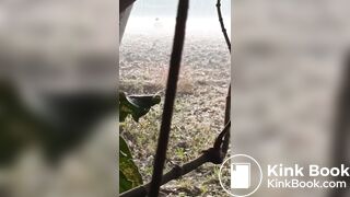 Outdoor desi pee gaand