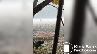 Outdoor desi pee gaand