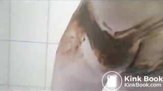 smearing in the shower