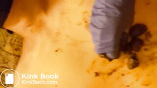 Japanese scat handjob 8