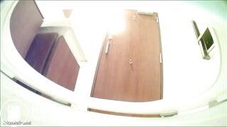 JAPANESE GIRL POOPS AT CAFE TOILET - video 9