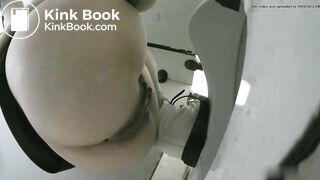 Girl Asian pooping piss toilet.MLL_022