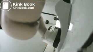 Girl Asian pooping piss toilet.MLL_022