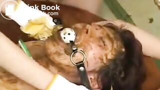 Brutal JAV Lesbian Scat ...