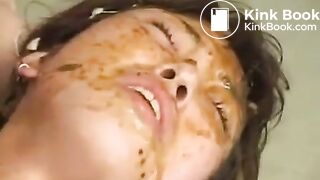 Brutal JAV Lesbian Scat ...