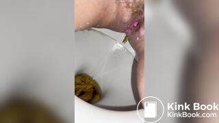 Desperate piss and big shit