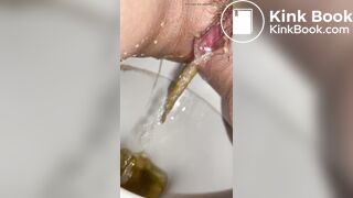 Desperate piss and big shit