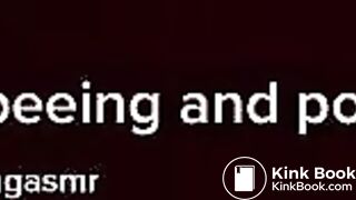 Girl pee and poop audio from tiktok