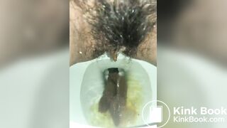 Another sabrina poop and pee self shot