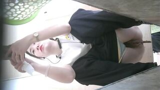 Girls chinese pooping piss toilet.TYT_051