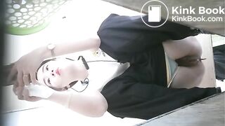 Girls chinese pooping piss toilet.TYT_051