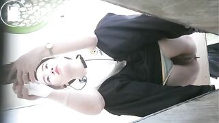 Girls chinese pooping piss toilet.TYT_051