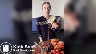 Eating a Pizza with Shit on it