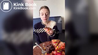 Eating a Pizza with Shit on it