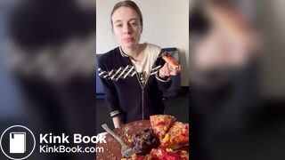 Eating a Pizza with Shit on it