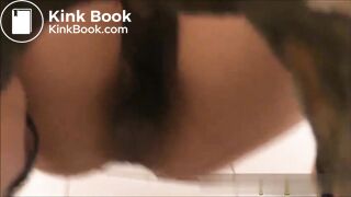 Girl Asian pooping piss toilet.MLL_030