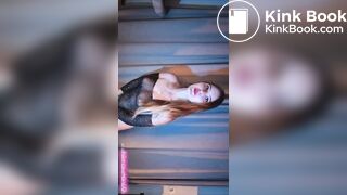 Nin@unini strip tease and scat part 1