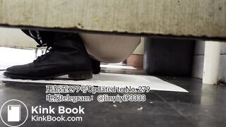 Beautiful girl poops in the toilet 69