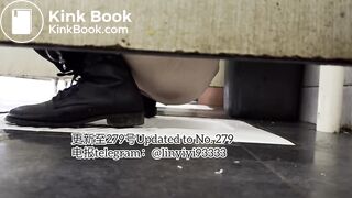 Beautiful girl poops in the toilet 69