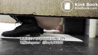 Beautiful girl poops in the toilet 69