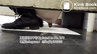 Beautiful girl poops in the toilet 69