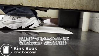 Beautiful girl poops in the toilet 70