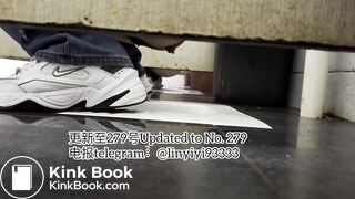 Beautiful girl poops in the toilet 70