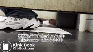 Beautiful girl poops in the toilet 70