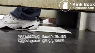 Beautiful girl poops in the toilet 70