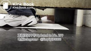 Beautiful girl poops in the toilet 70